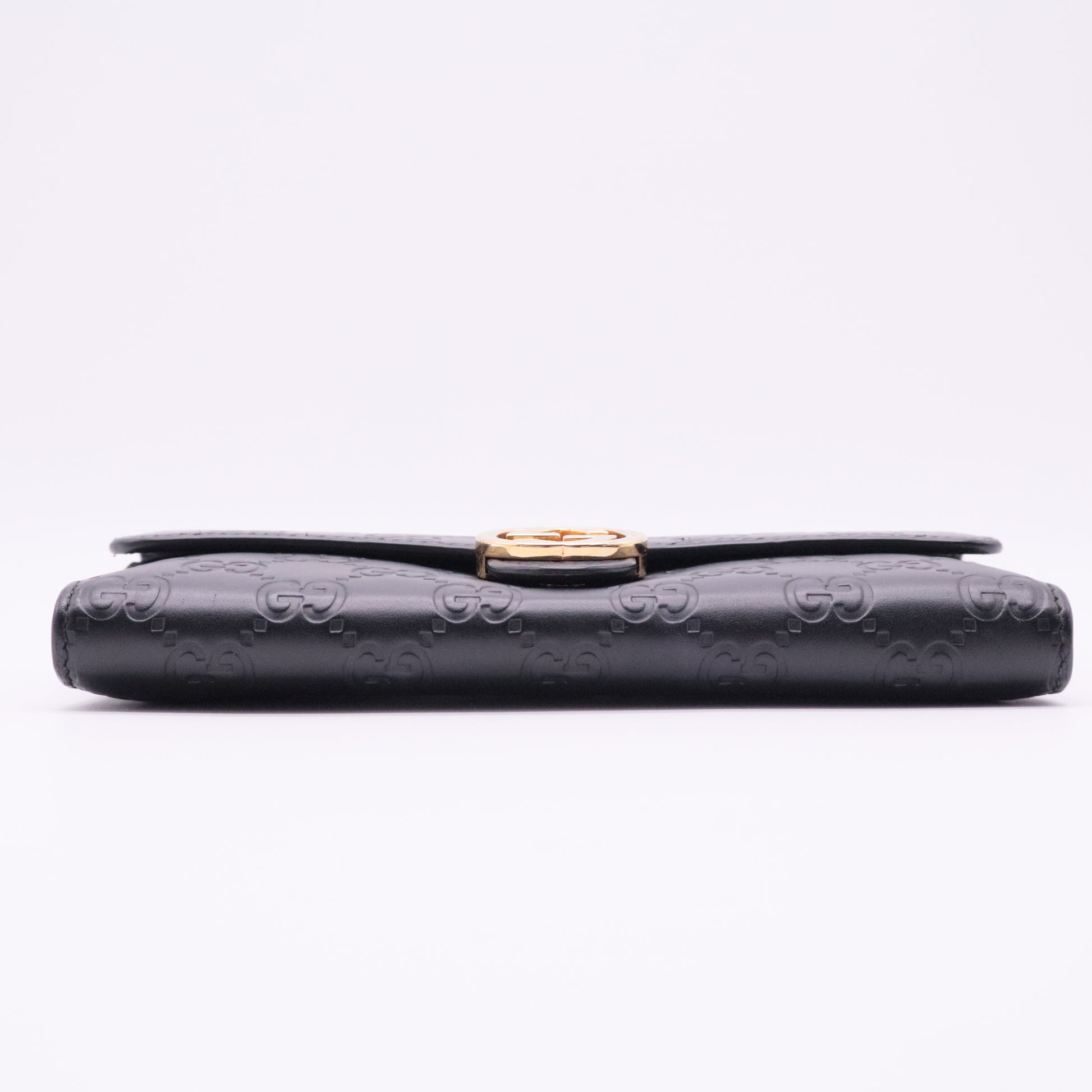 Icon Continental Wallet Black
