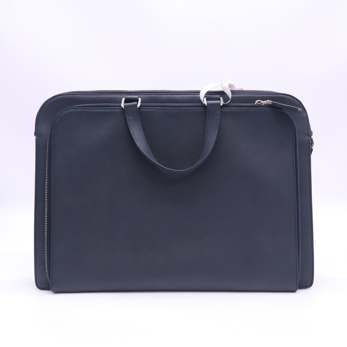 Enameled Metal Triangle Top Handle Bag B24156