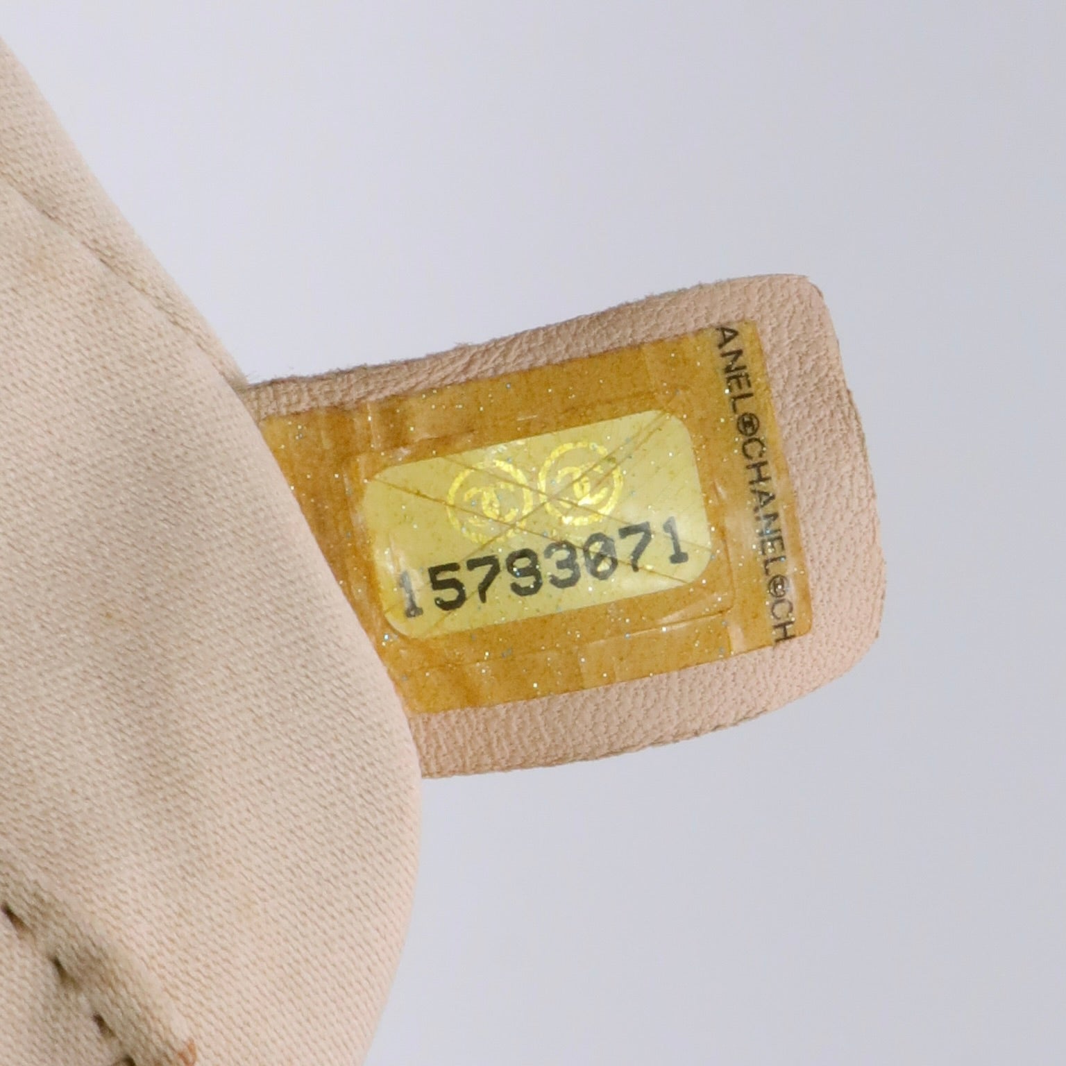 Caviar Quilted Petit Shopping Tote PST Beige Clair twins