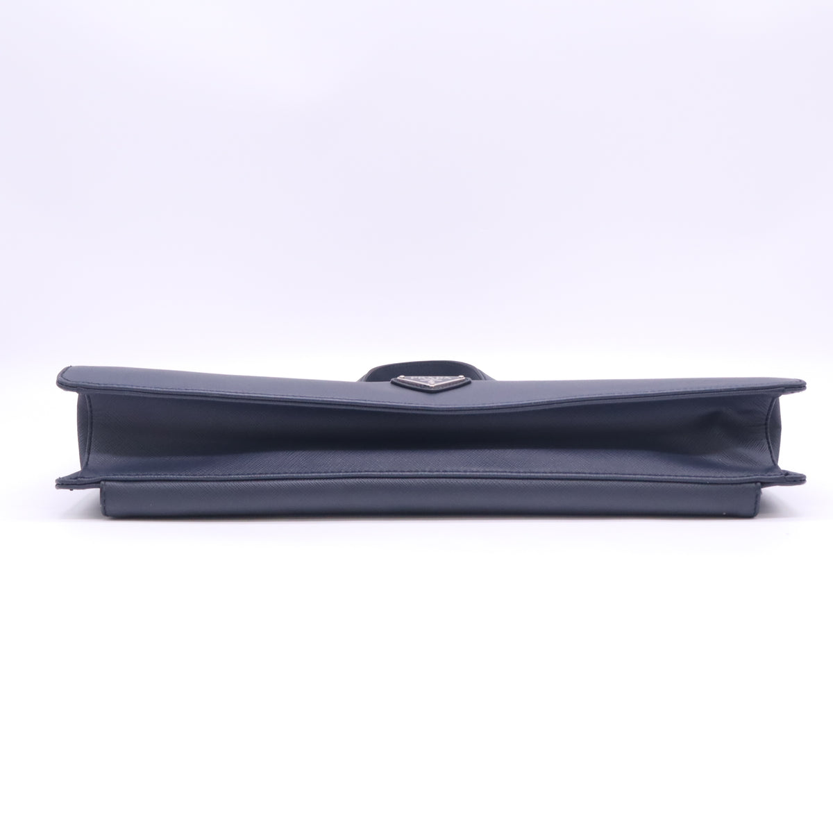 Enameled Metal Triangle Top Handle Bag B24156