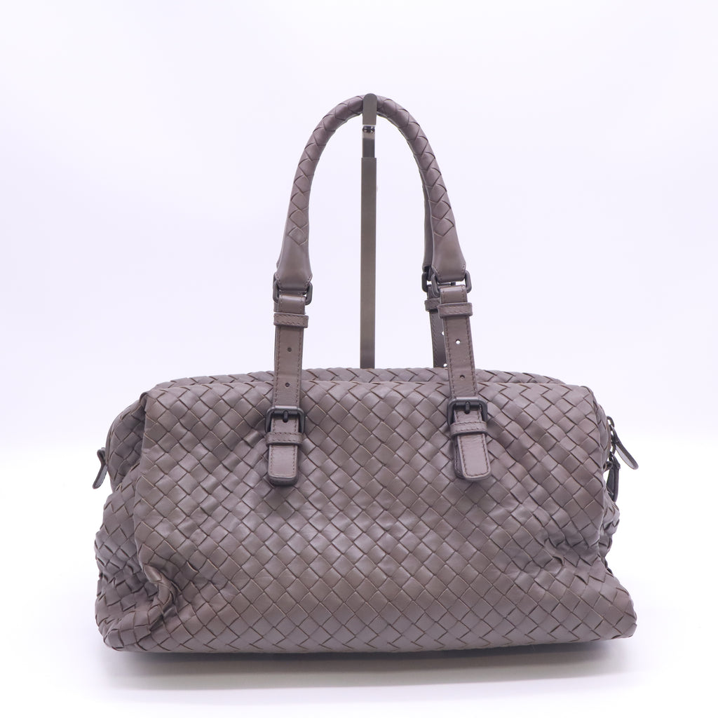 Nappa Intrecciato Boston Bag B24134