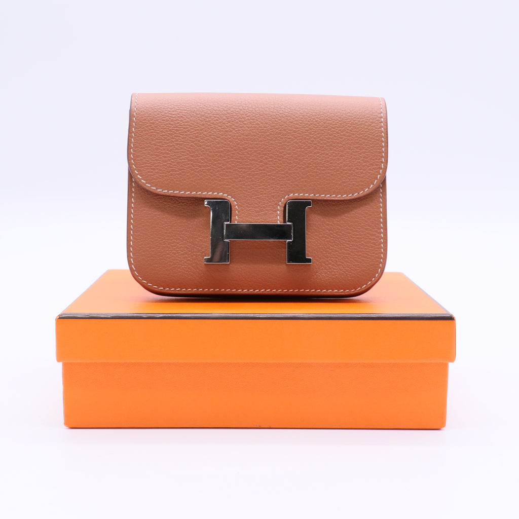 Constance Slim Wallet Evercolor twins