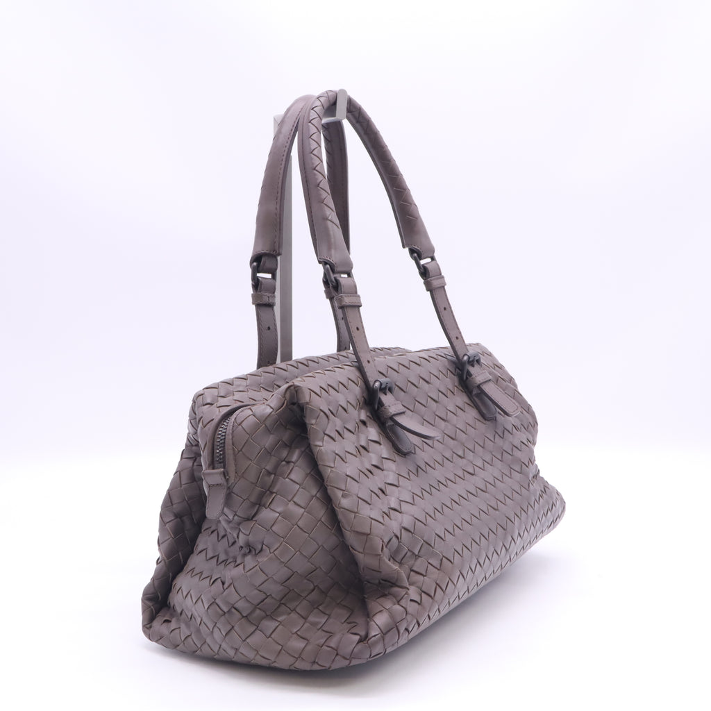 Nappa Intrecciato Boston Bag B24134