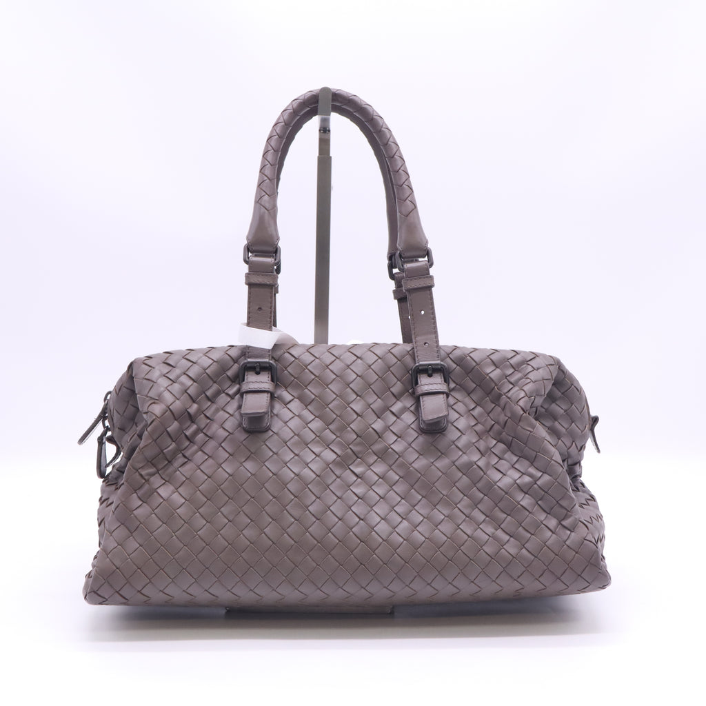 Nappa Intrecciato Boston Bag B24134