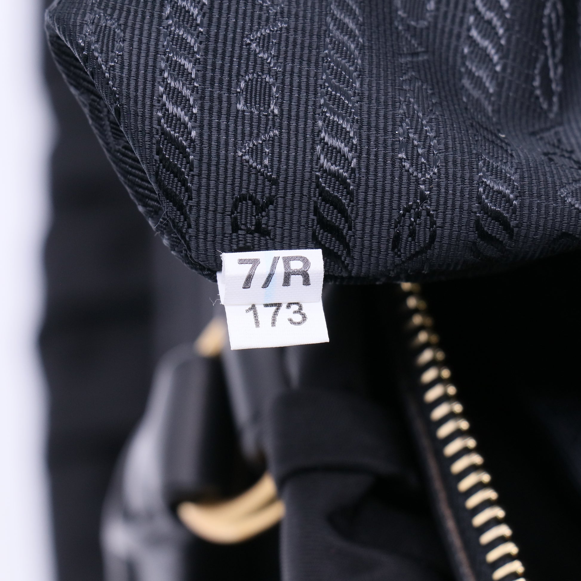 Black Tessuto Nylon Gauffre Tote Bag  B21139