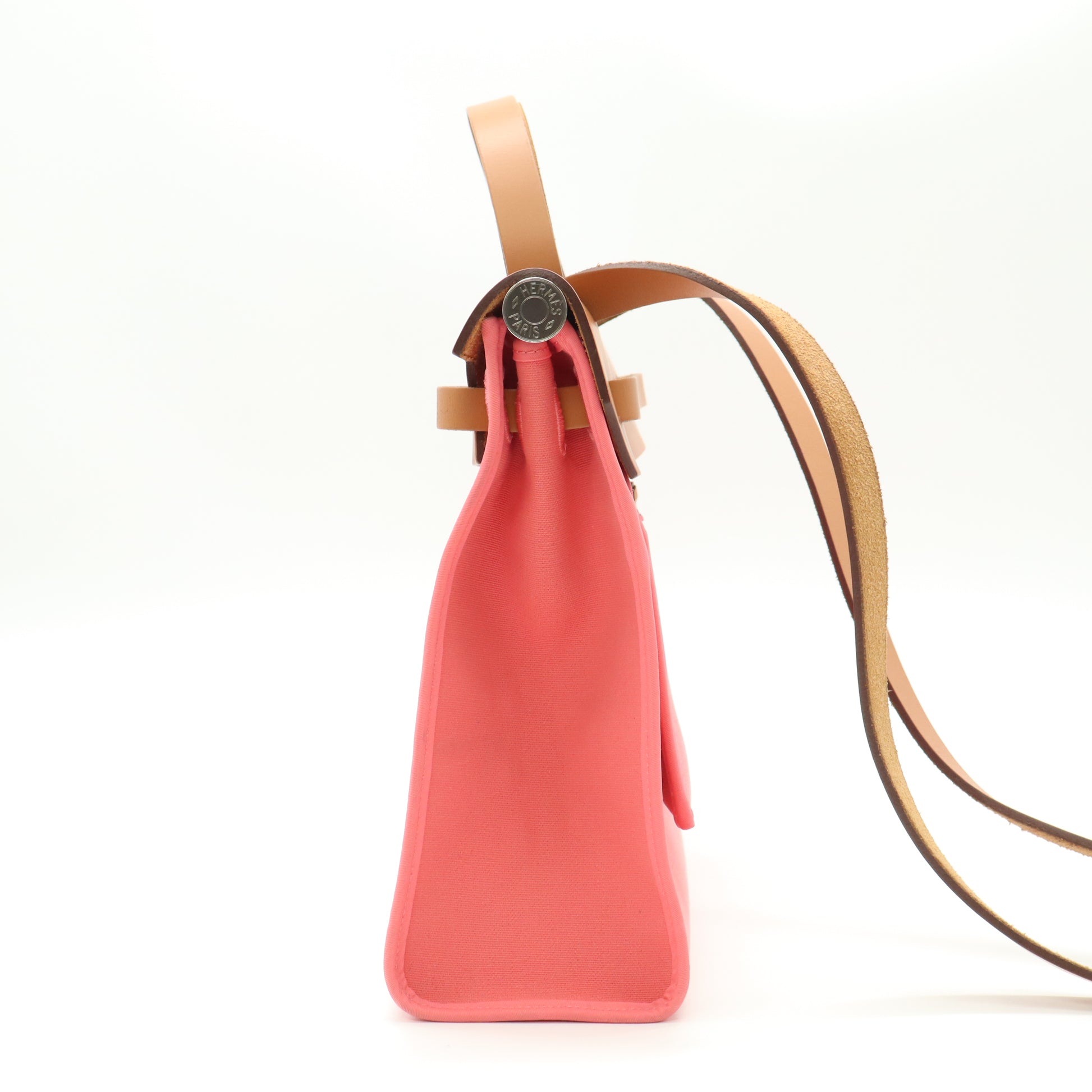 Herbag Zip Leather and Toile 39 B21915