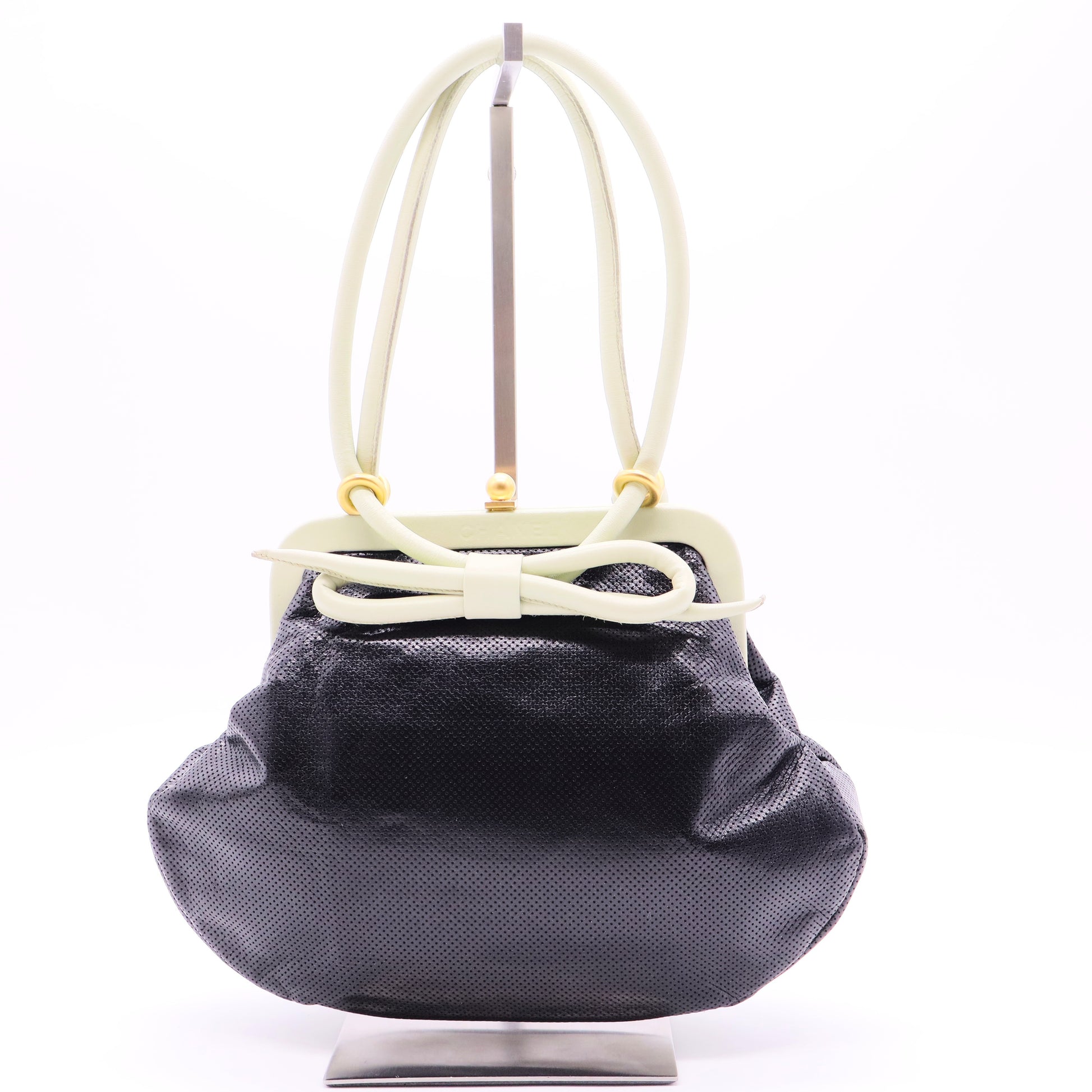 Perforated Bow Frame Bag