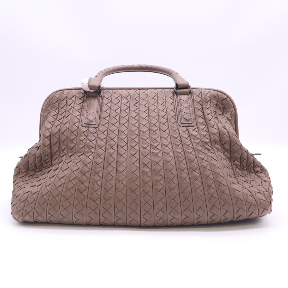 Pleated Intrecciato Handle Bag B24117