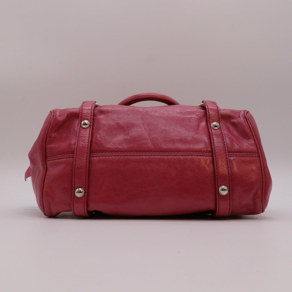 Vitello Lux Mini Bow Bag Loto twins