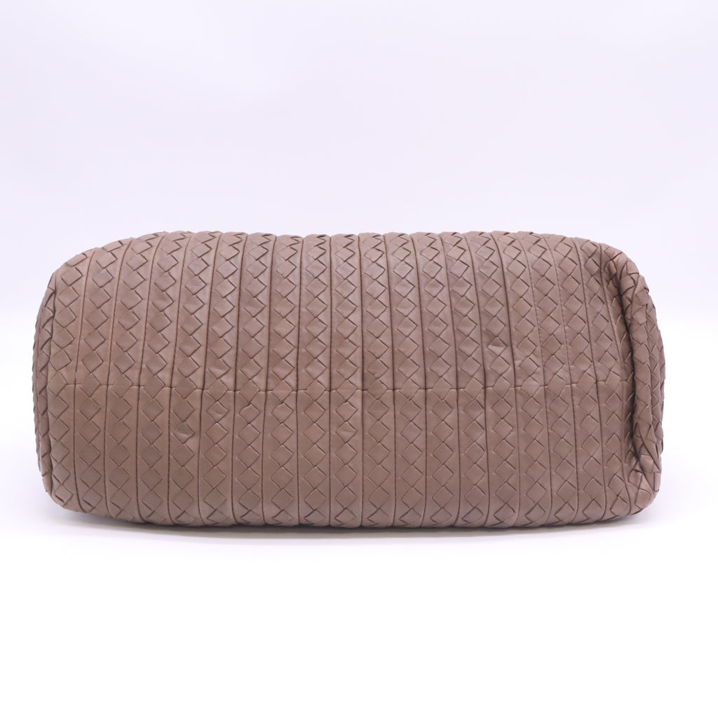 Pleated Intrecciato Handle Bag B24117