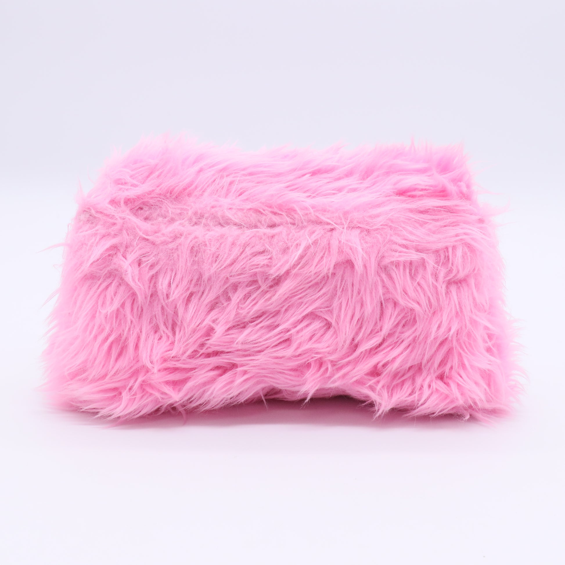 Faux Fur Small Downtown Shoulder Bag Pink Twins