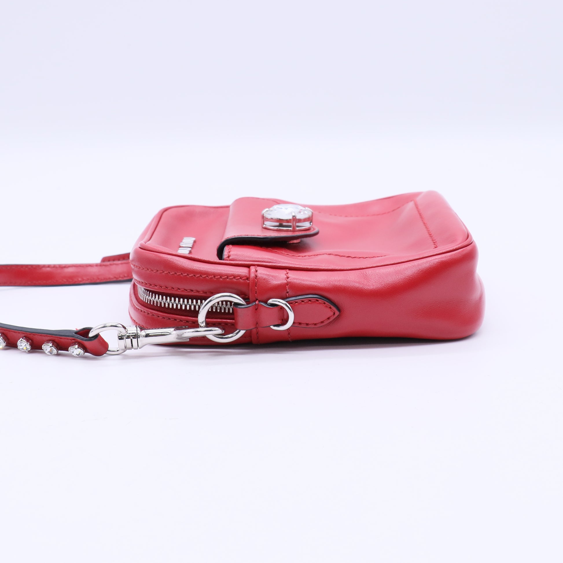 Miu Miu Leather Crossbody Bag  B21332