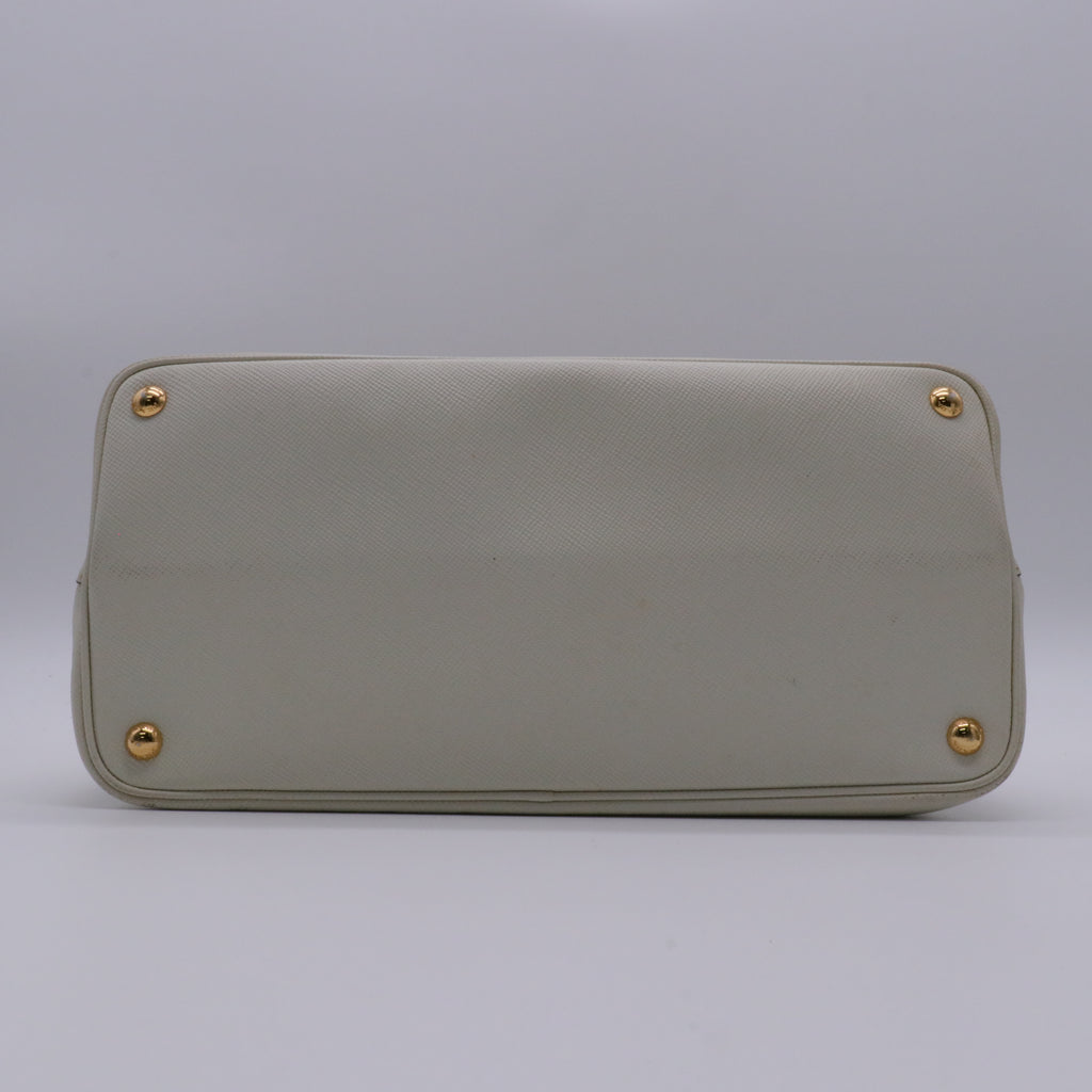 Saffiano Cuir Leather Double Medium twins