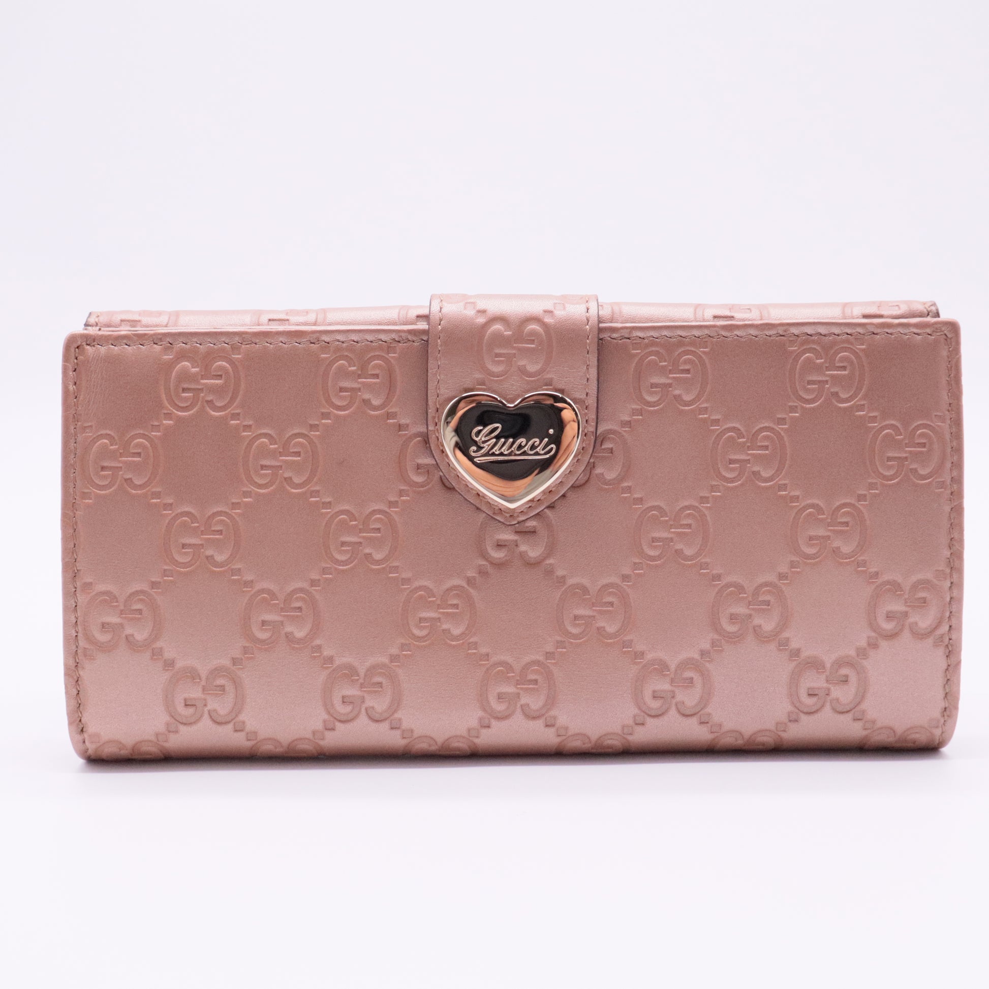 Heart International Long GG Supreme Continental Wallet