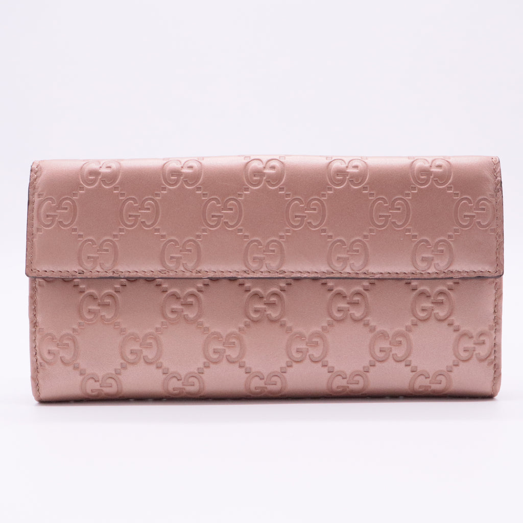 Heart International Long GG Supreme Continental Wallet