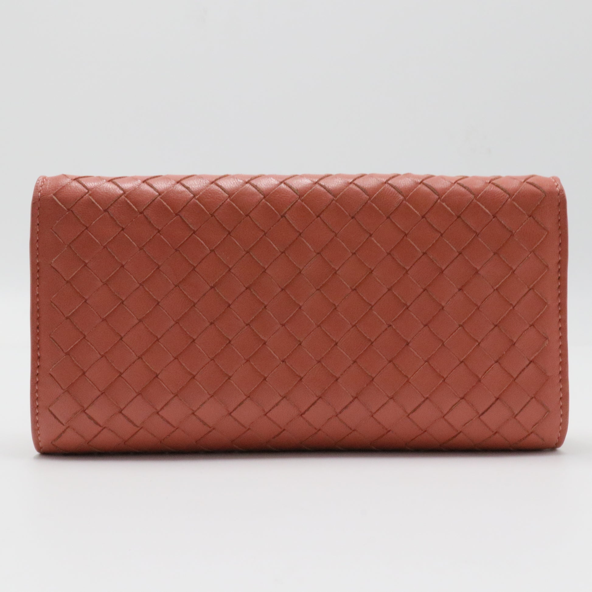 Nappa Intrecciato Flap Wallet