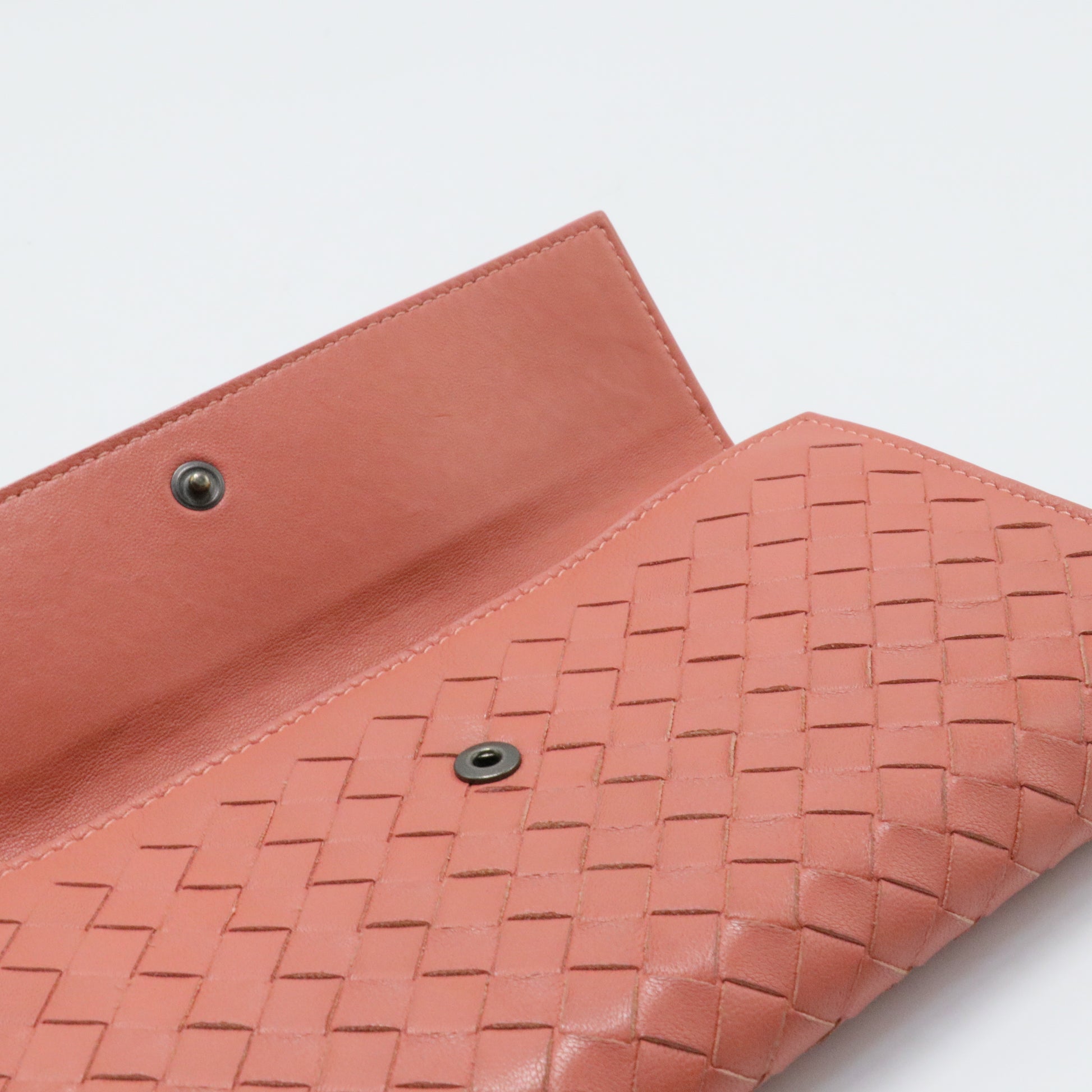 Nappa Intrecciato Flap Wallet
