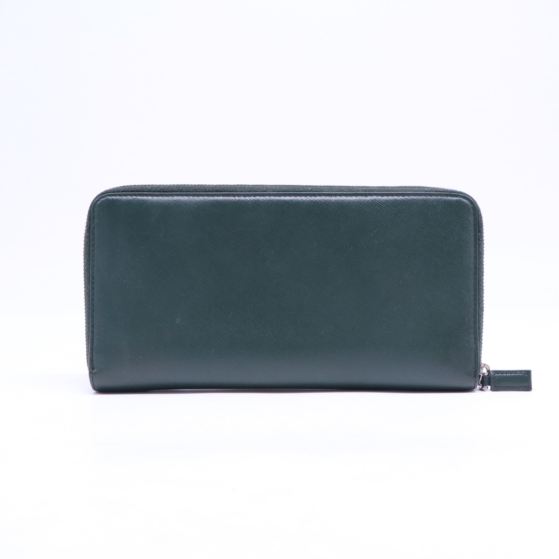 Saffiaon Leather Wallet Green W20728
