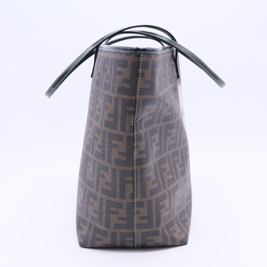 Tote Zucca Coated Canvas Medium Twins