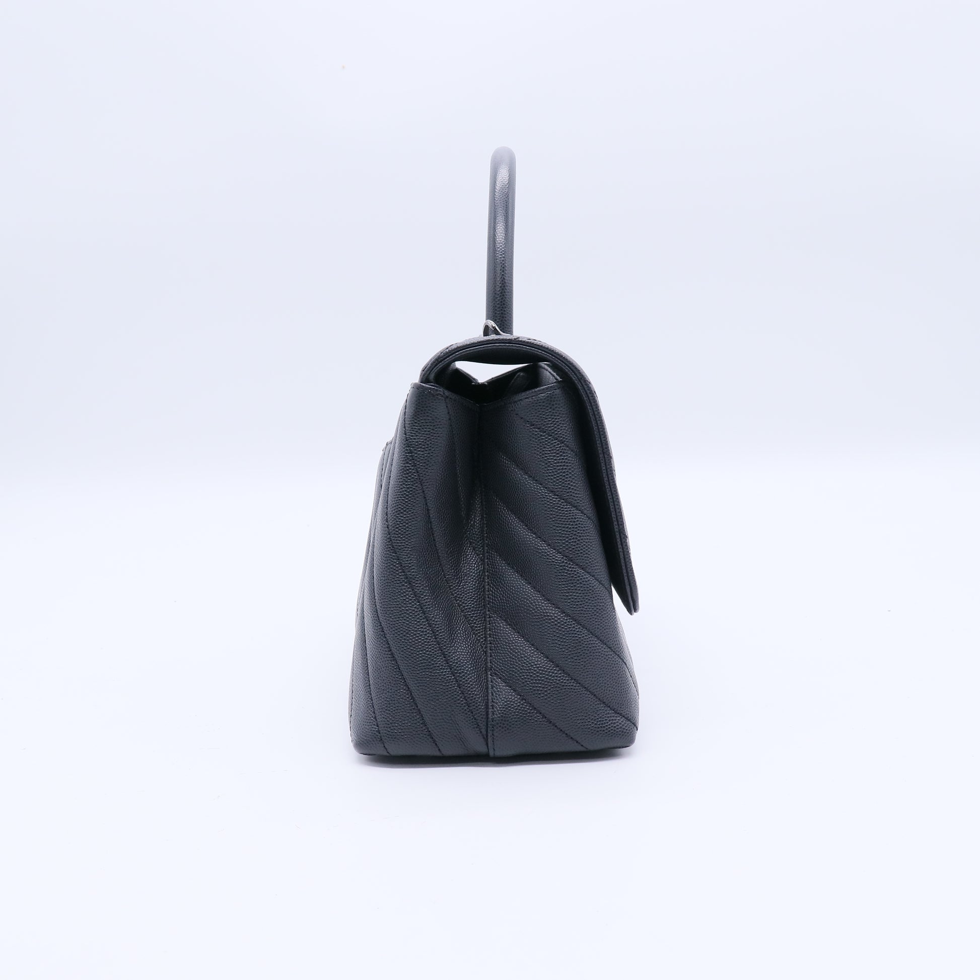 Small Chevron Coco Handle Bag B21459