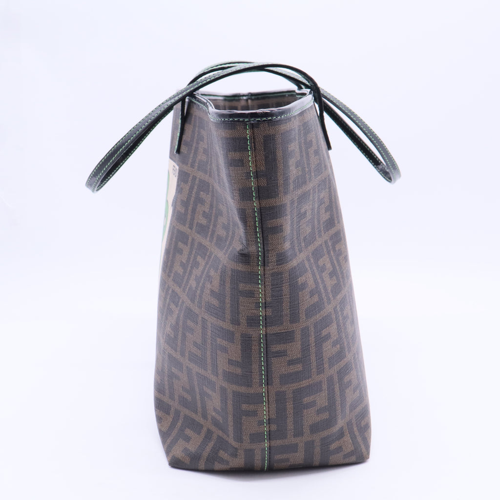 Tote Zucca Coated Canvas Medium Twins