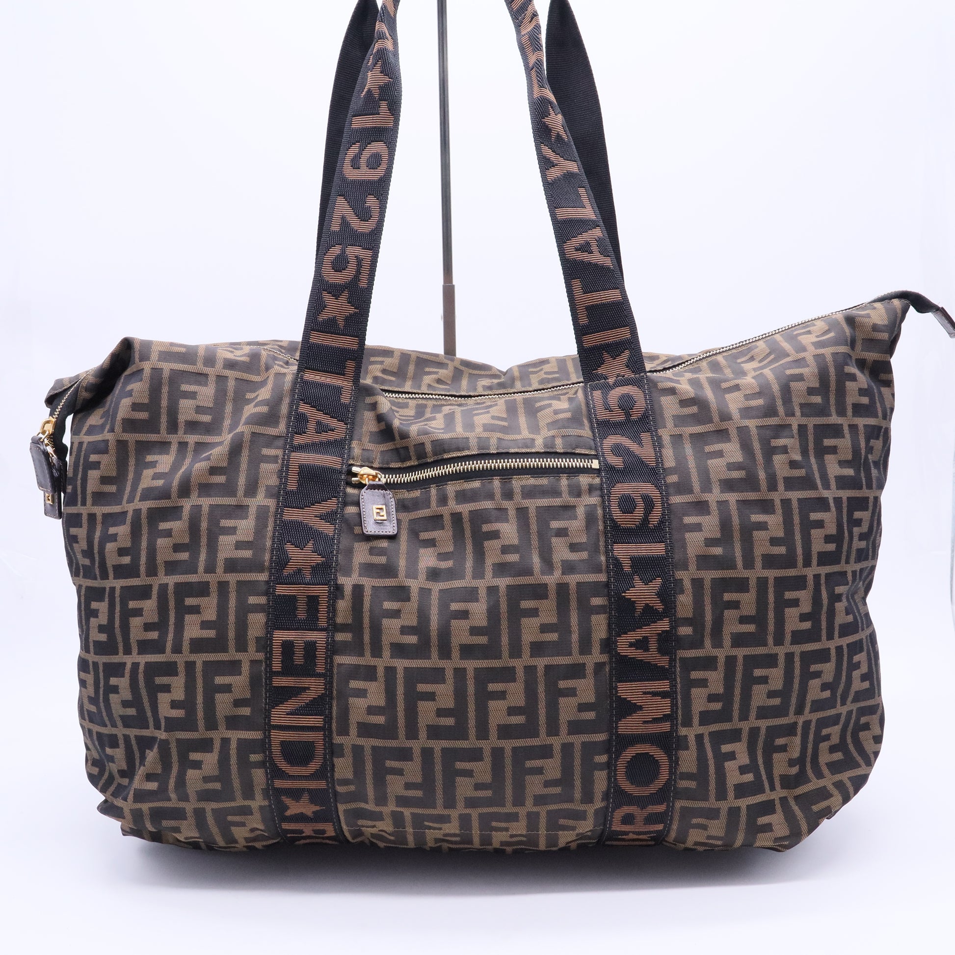 Zucca FF Logo Tote Vintage B20359
