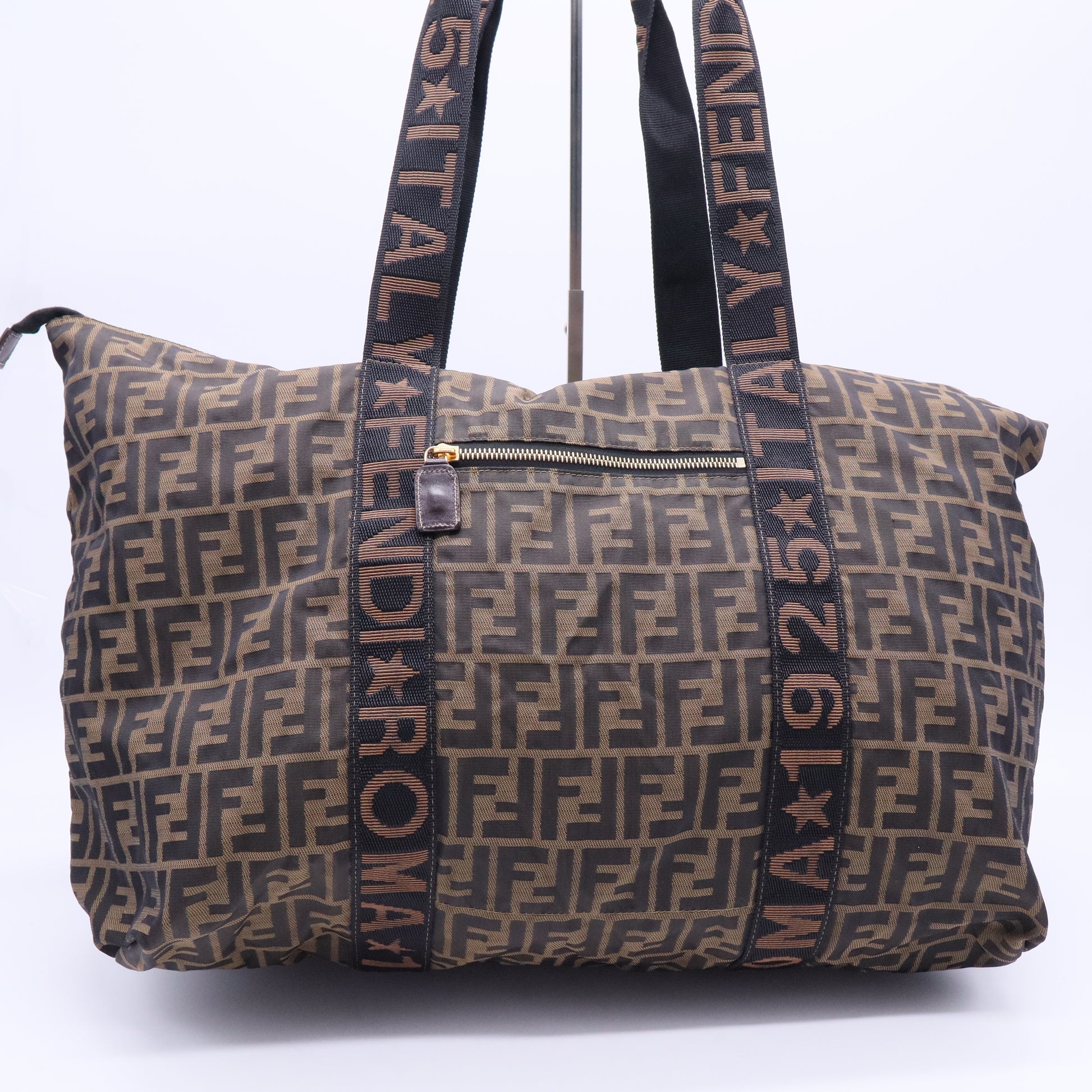 Zucca FF Logo Tote Vintage B20359