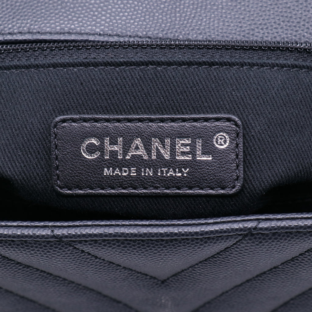 Small Chevron Coco Handle Bag B21459