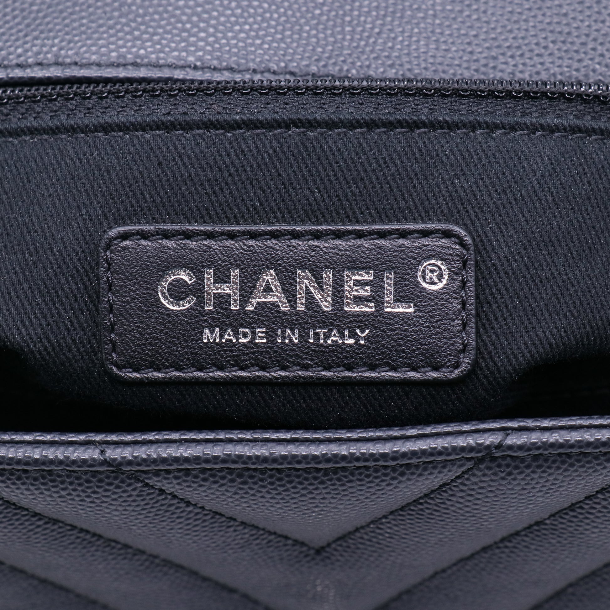 Small Chevron Coco Handle Bag B21459