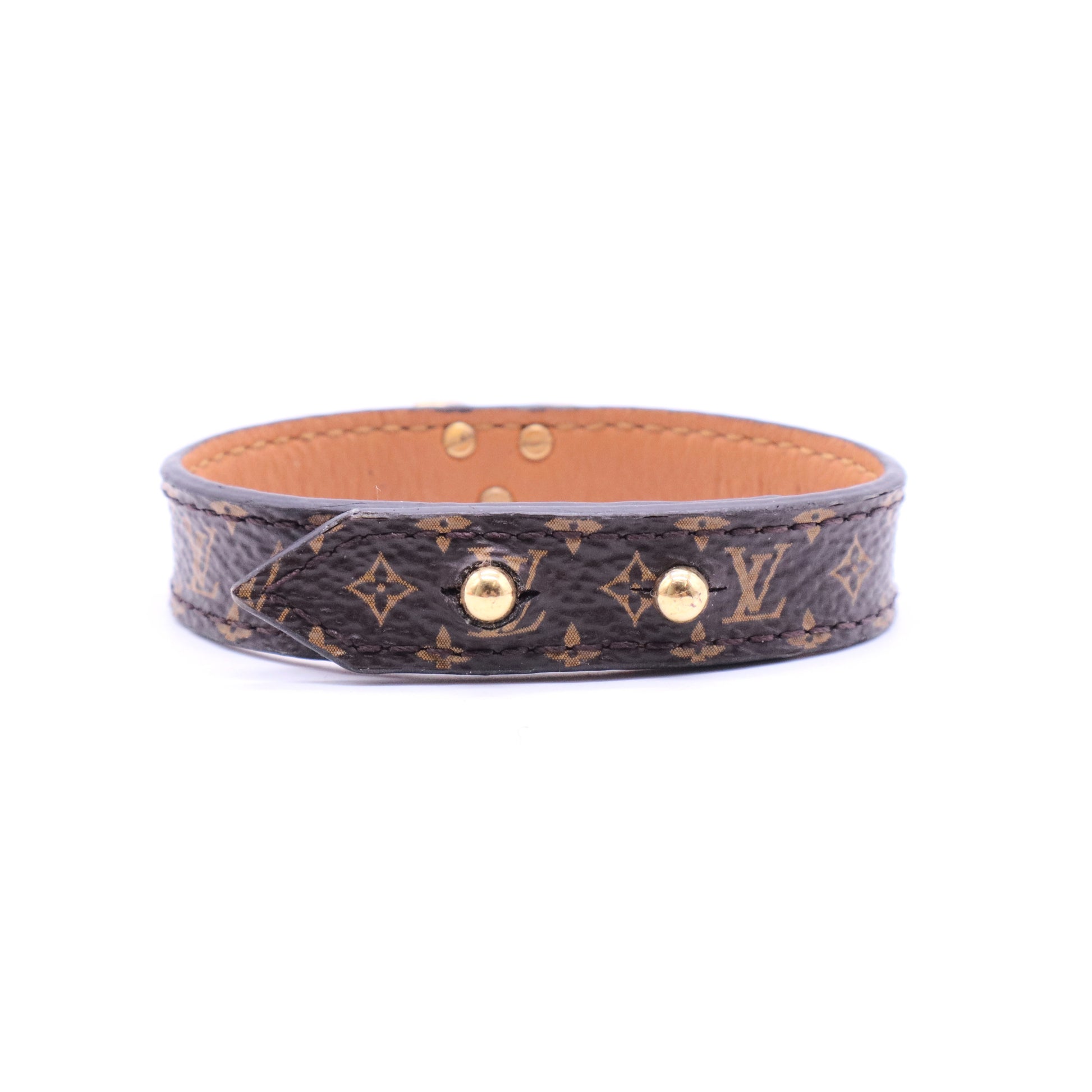 Canvas & Leather Essential V Wrap Bracelet