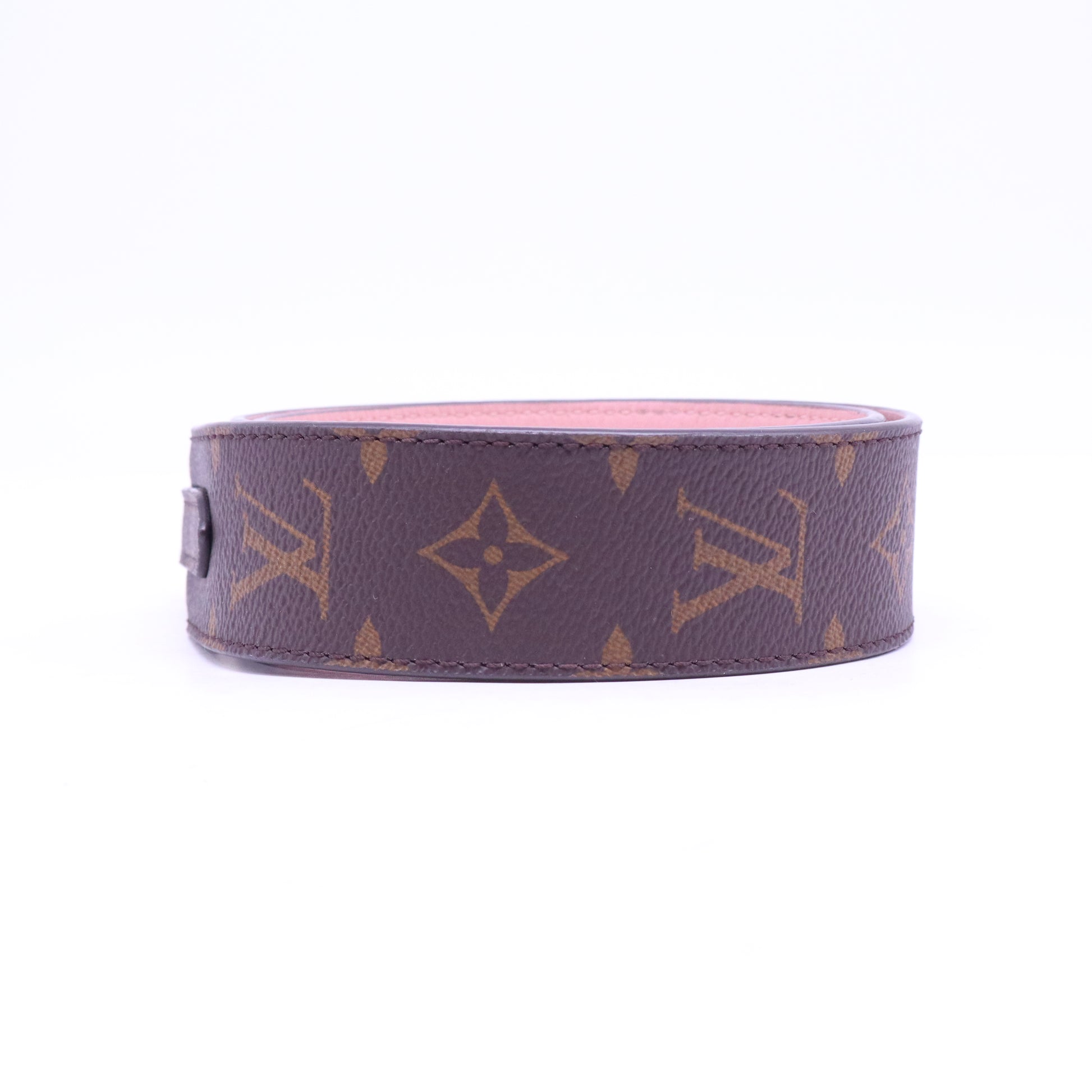 Monogram Bandouliere Shoulder Strap Rose Poudre W20878