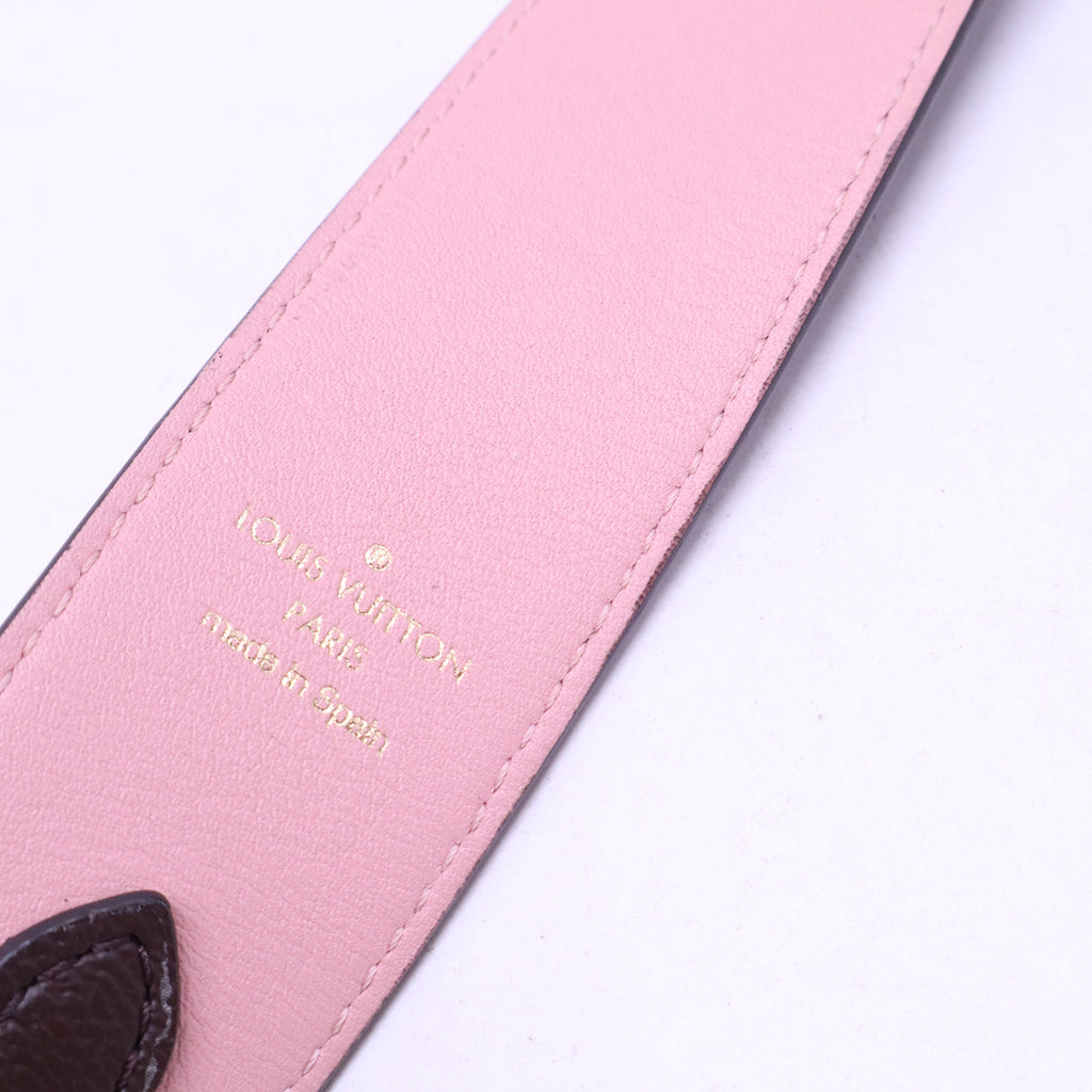 Monogram Bandouliere Shoulder Strap Rose Poudre W20878