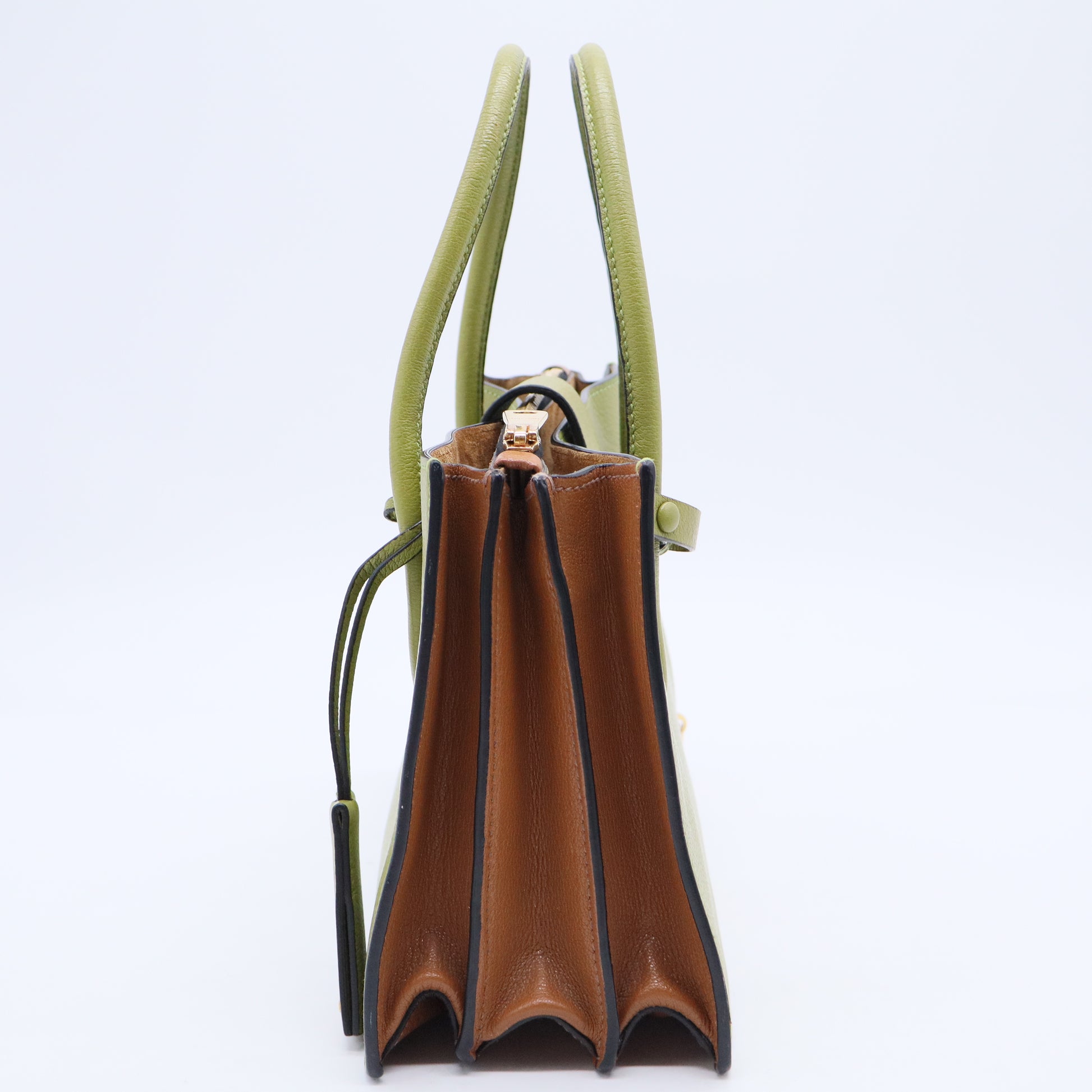 Madras Sac Cabas Convertible en Cuir Moyen B20284
