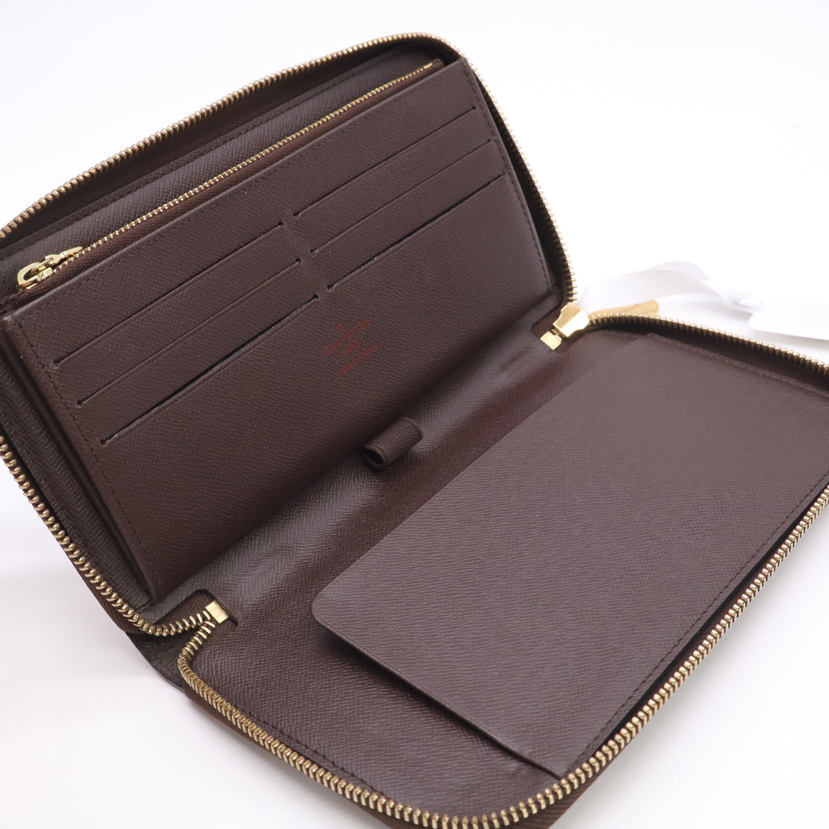 Damier Ebene Zippy Wallet W23132