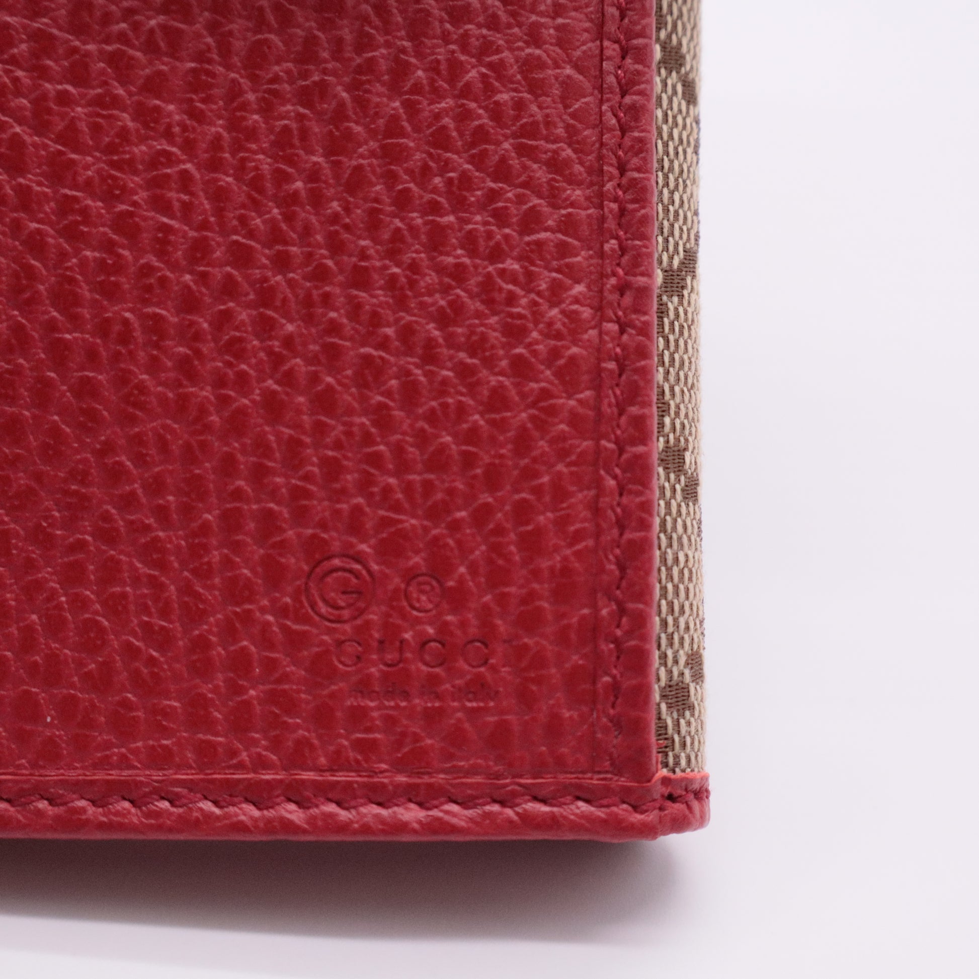 GG Canvas Continental Flap Wallet