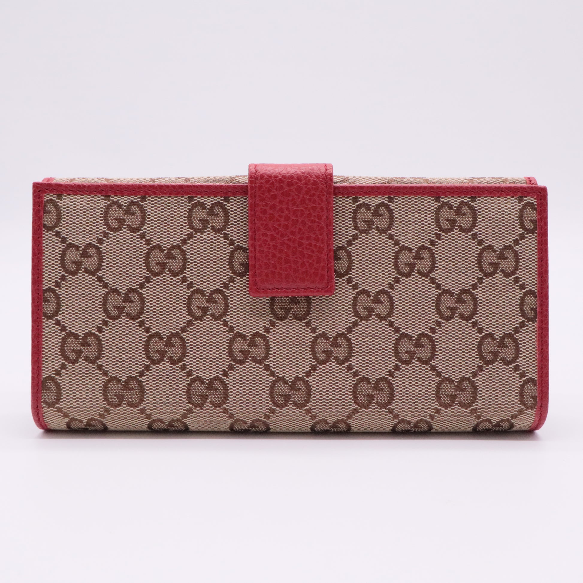 GG Canvas Continental Flap Wallet