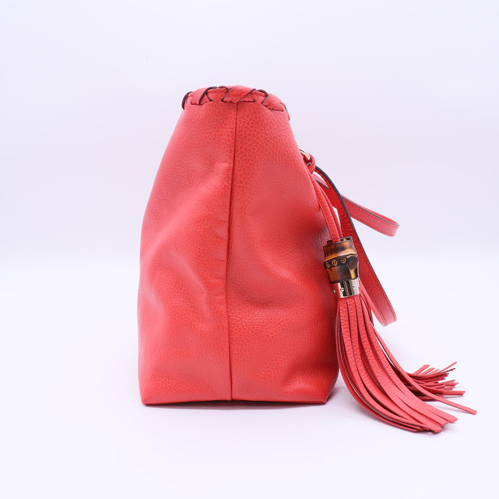 Bamboo Tassel Tote B21075