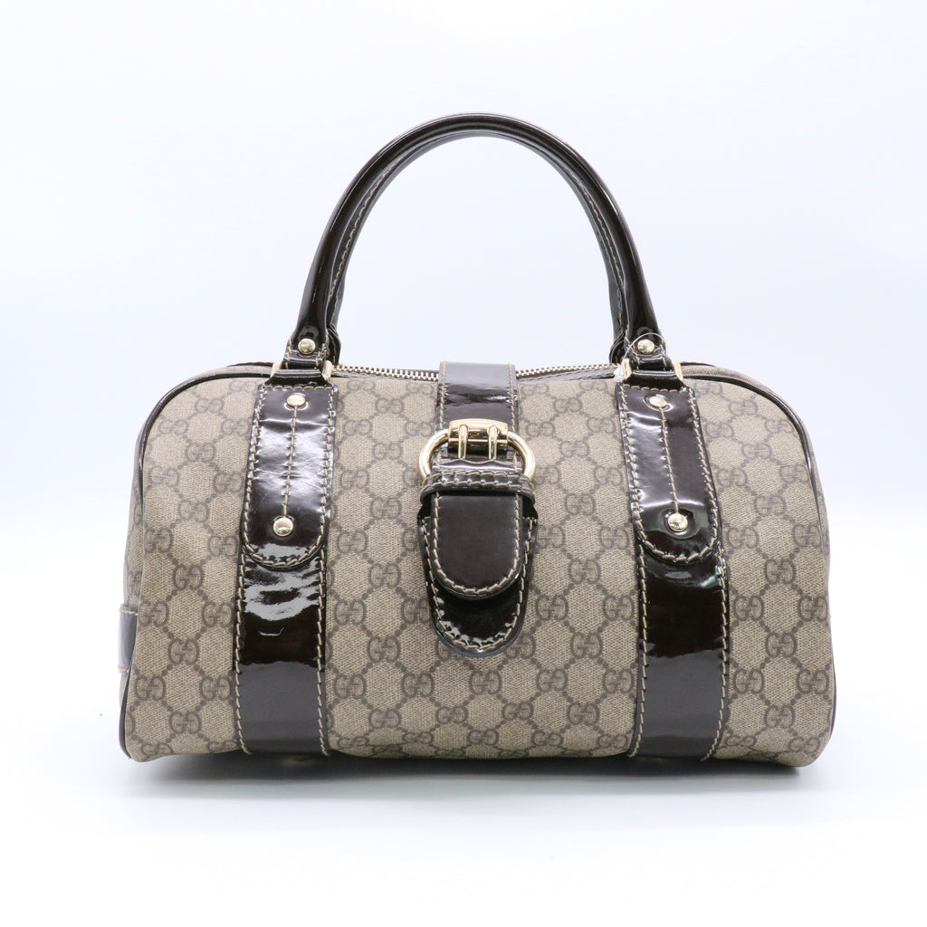 Handbag in GG Supreme Canvas Twins