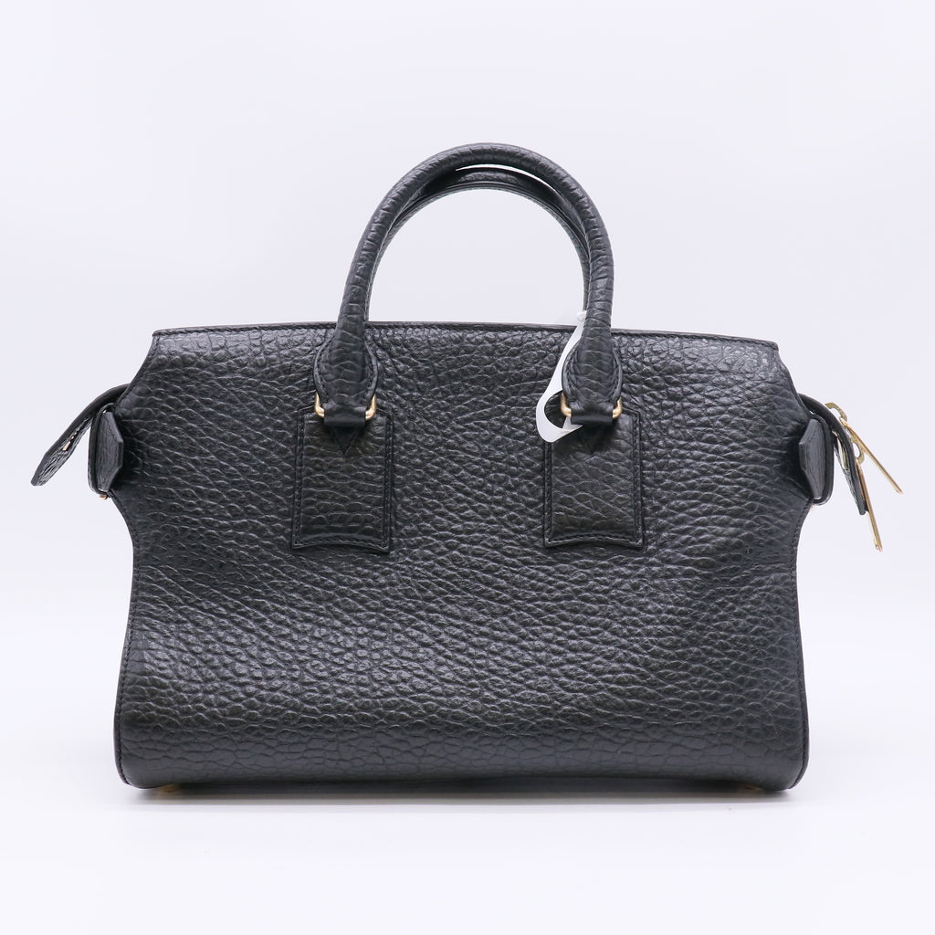 Burberry Heritage Grain Leather Clifton Satchel Bag B23507
