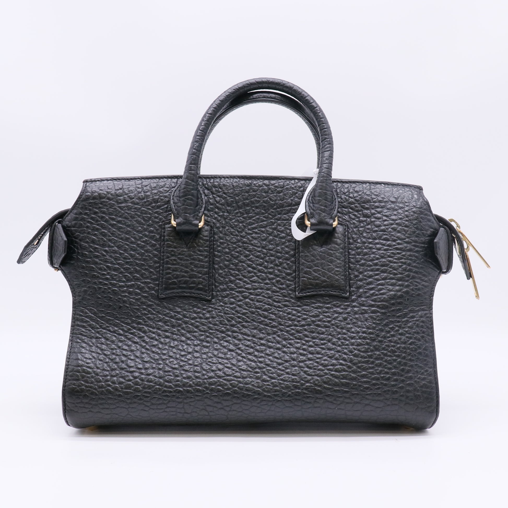Burberry Heritage Grain Leather Clifton Satchel Bag B23507