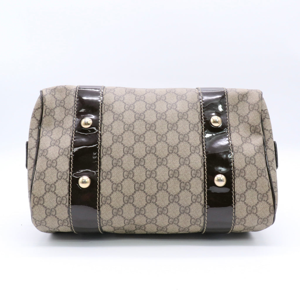 Handbag in GG Supreme Canvas Twins