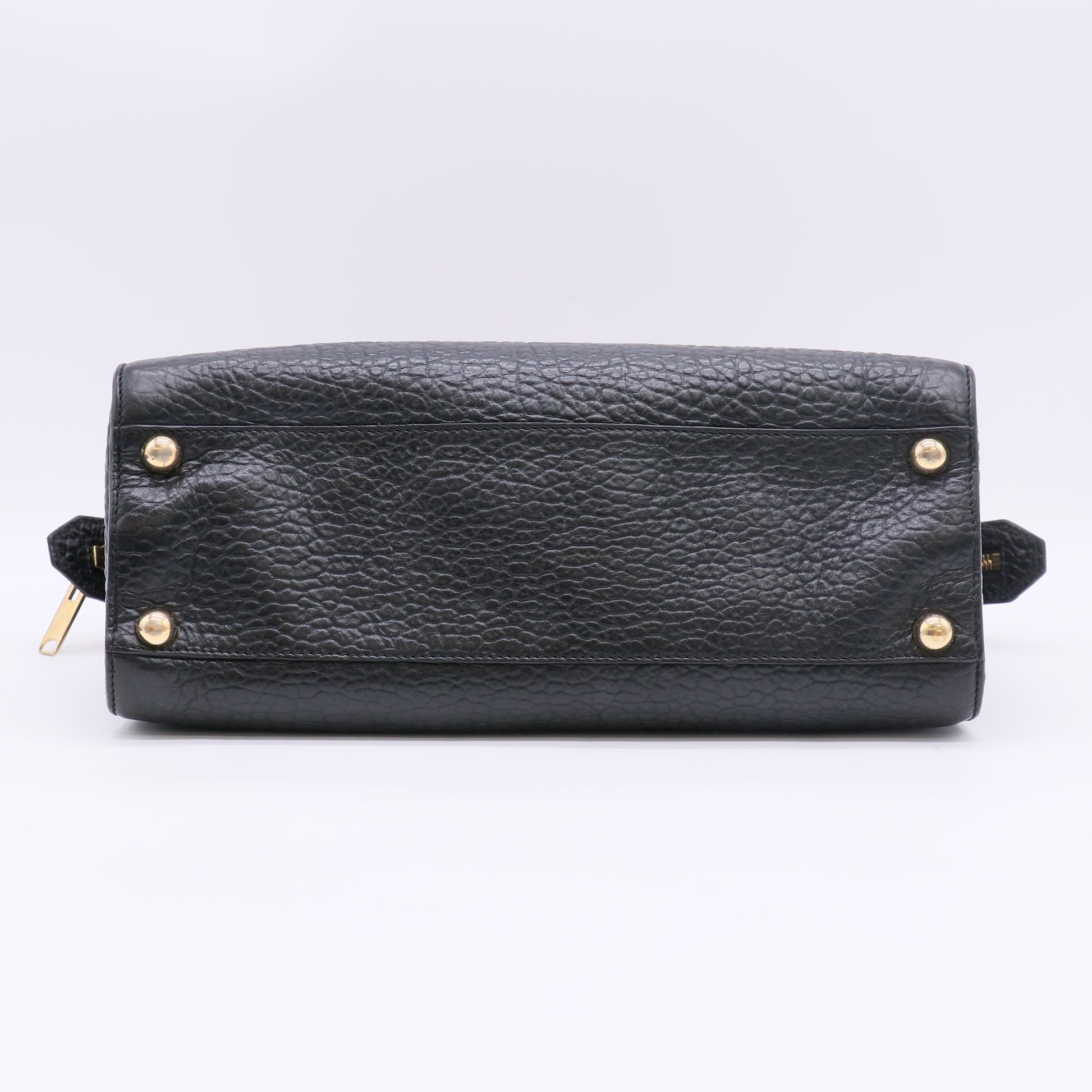 Burberry Heritage Grain Leather Clifton Satchel Bag B23507