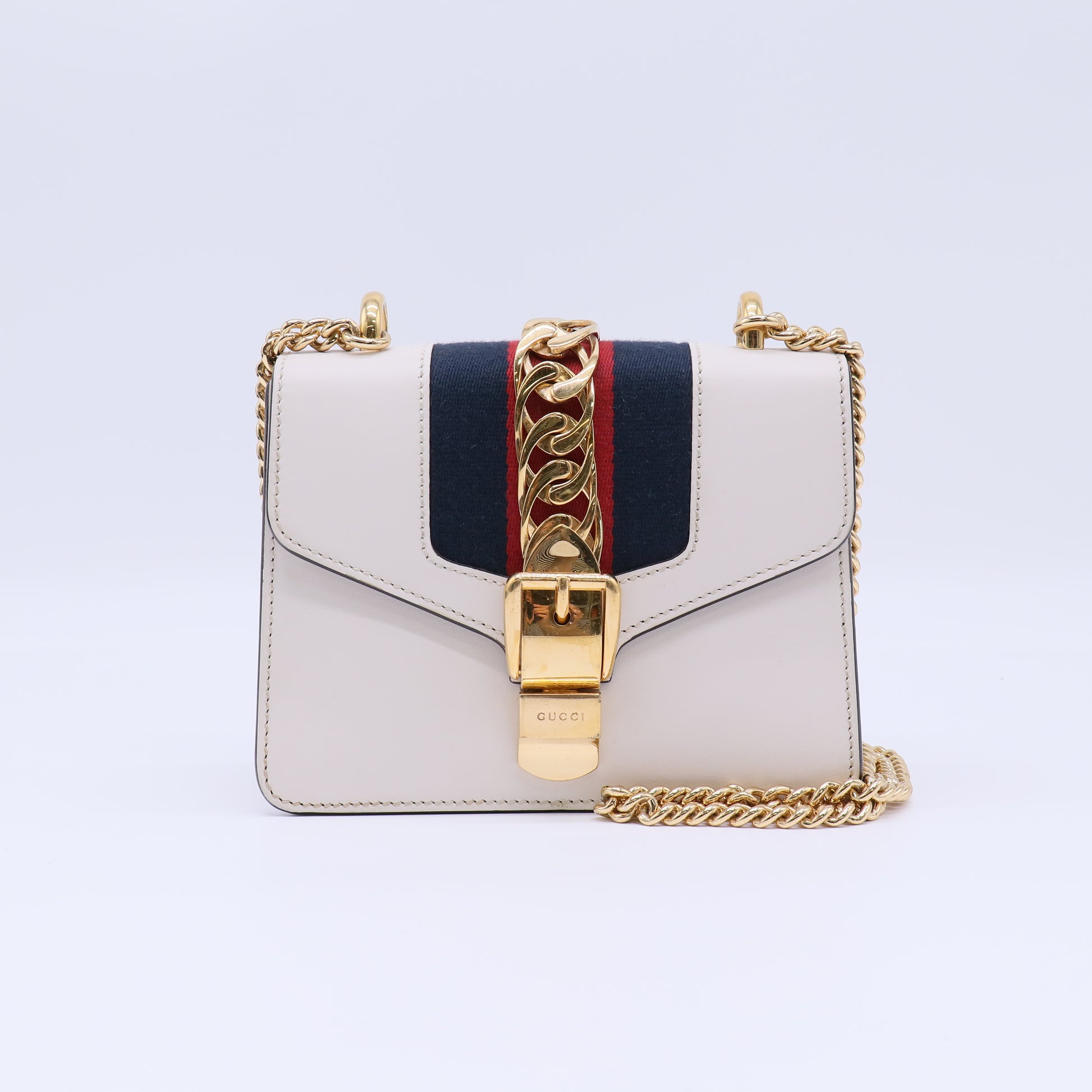 Sylvie Chain Shoulder Bag Leather Mini B22415