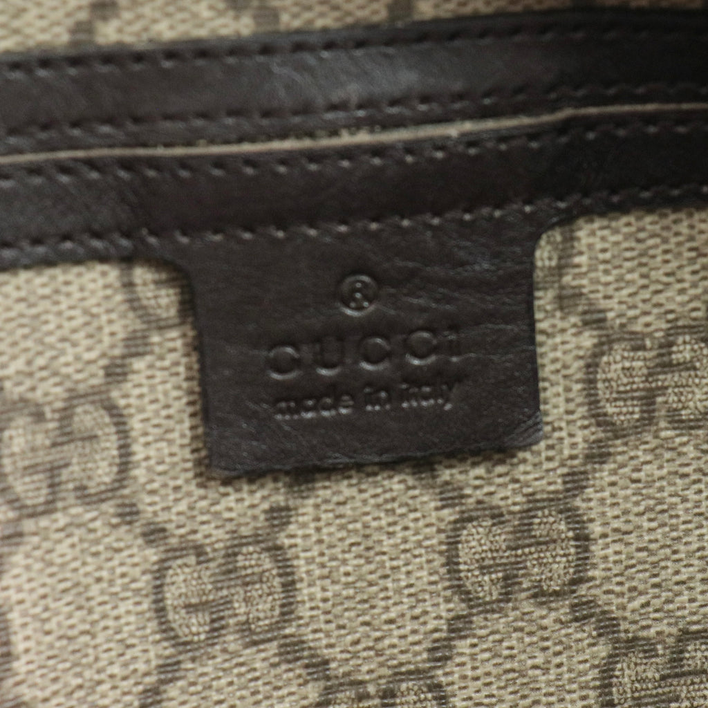 Handbag in GG Supreme Canvas Twins