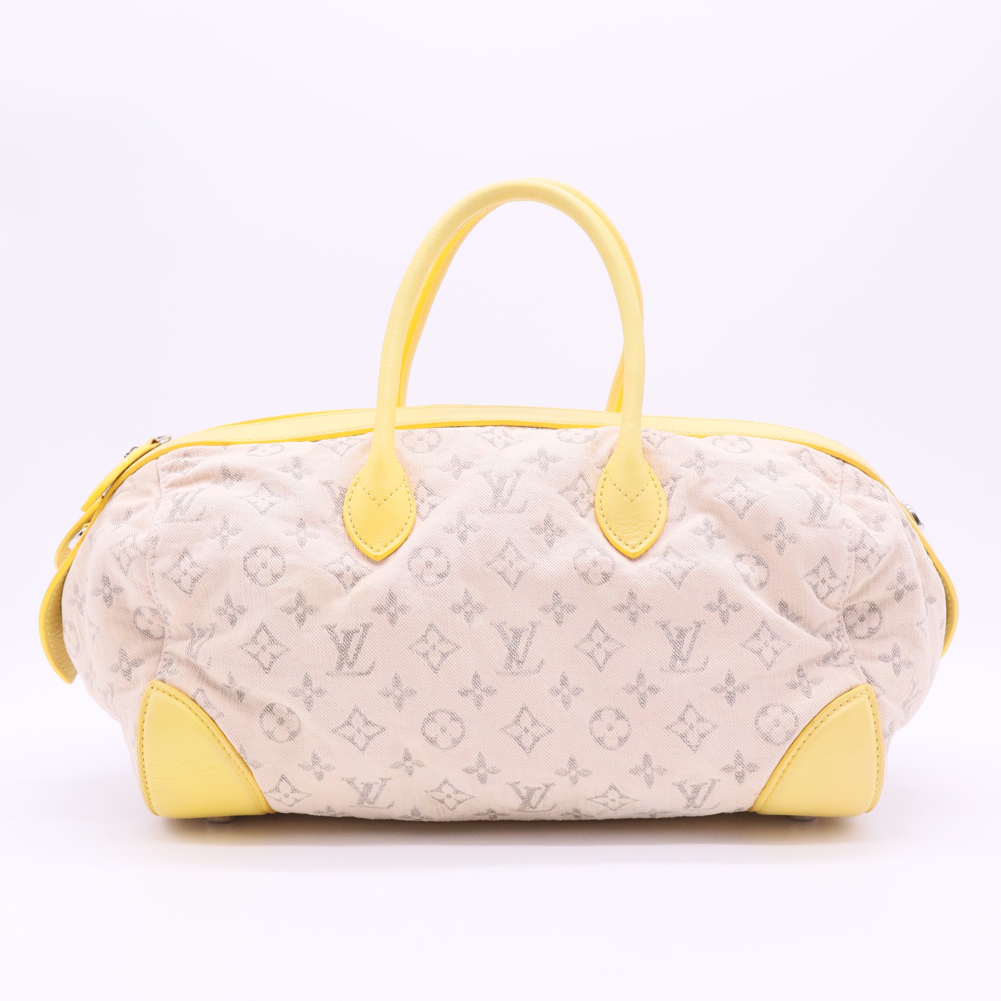 Round Speedy Bag Monogram Denim