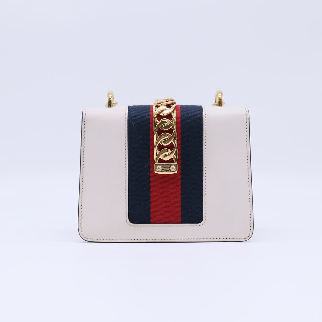 Sylvie Chain Shoulder Bag Leather Mini B22415