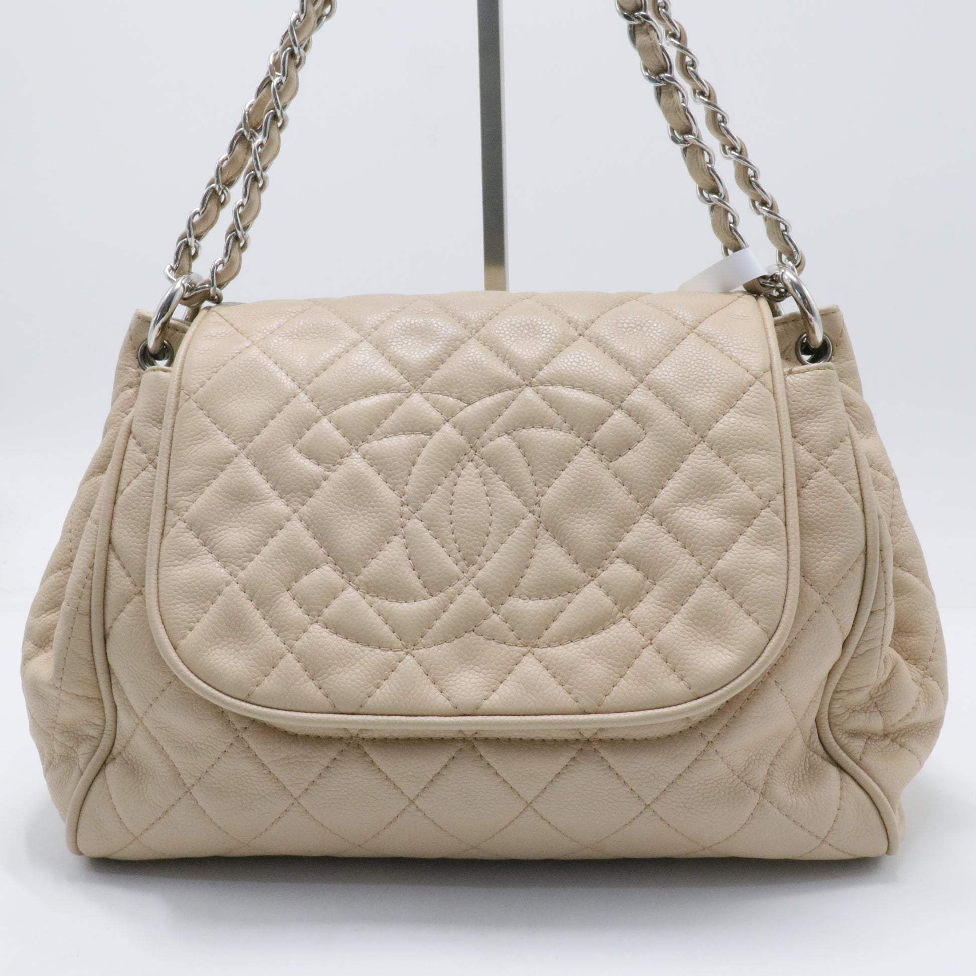 Timeless Accordion Flap Bag Caviar