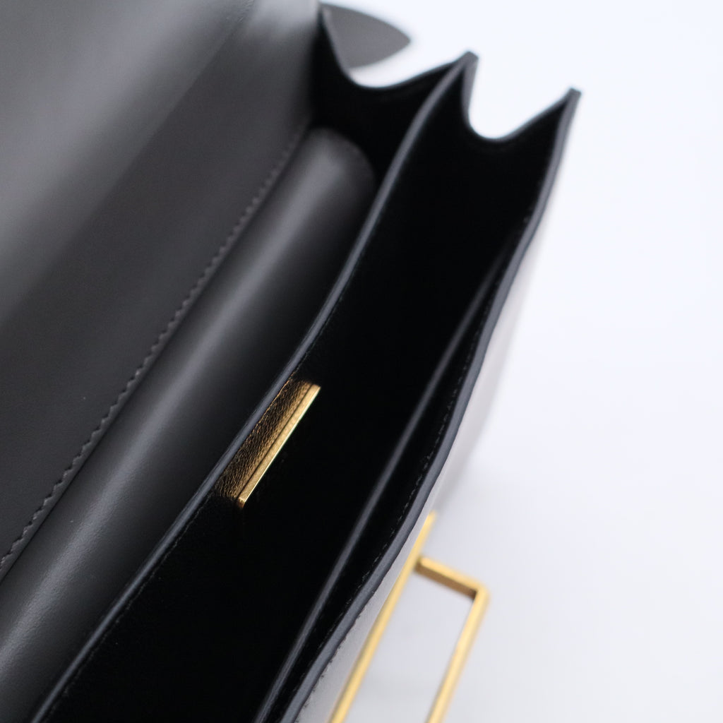 City Calf Saffiano Cahier Bag Marmo B20354