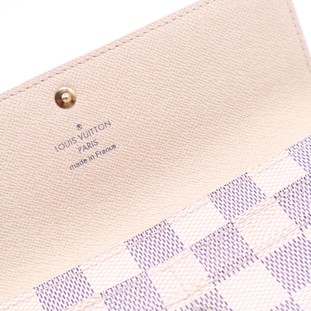 Louis Vuitton Damier Azur Sarah Wallet W20855
