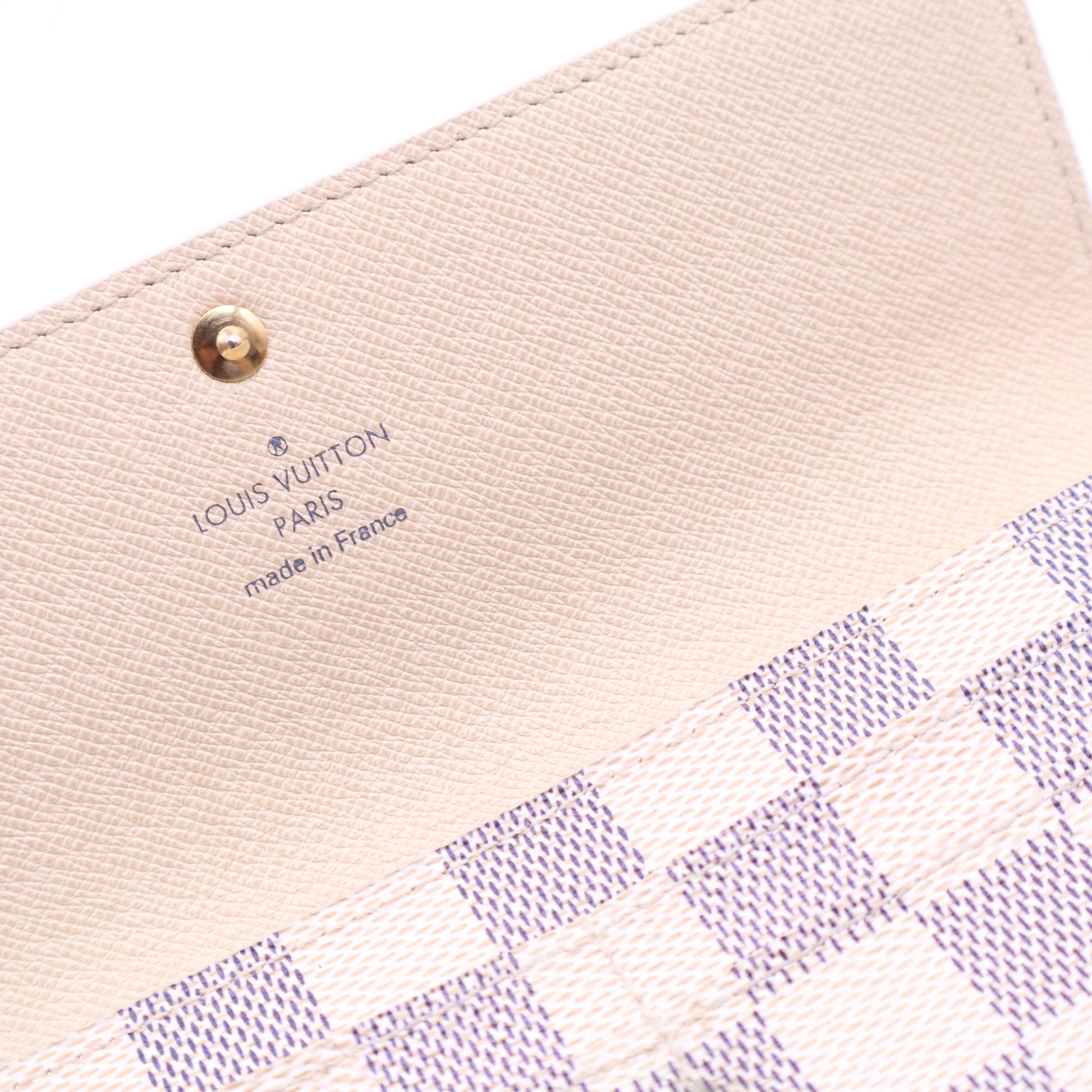 Louis Vuitton Damier Azur Sarah Wallet W20855